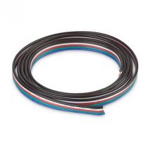 indigo-cable plat 4x0,3mm²-1x0,5mm² rgbw 1m (cf505rgbw)
