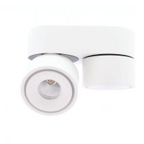 indigo-clac 2 mini 2x8w 2x710lm 2700k 38° dim blanc mat (wa183sw30)