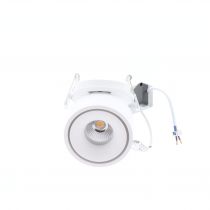 indigo-clic rdx 13w 1180lm 3000k 38° dim blanc mat (do224ww30)