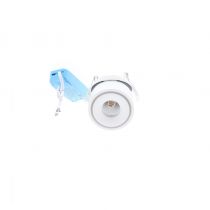 indigo-clic rdx mini 8w 750lm 3000k 38° dim blanc mat (do365ww30)