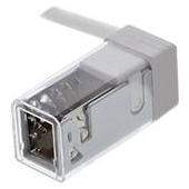 indigo-connecteur + cable droit (st139)