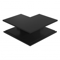 indigo-connexion l 90° mur ext avec tr24805 noir mat (tr24505)