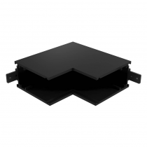 indigo-connexion l 90° mur int avec tr24805 noir mat (tr24405)