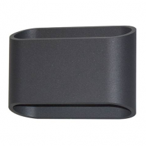 indigo-dani 2x5w 2x500lm 3000k ip65 anthracite (ou15024)