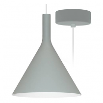 indigo-delta 1 24w 1875lm 3000k gris clair (su10572)