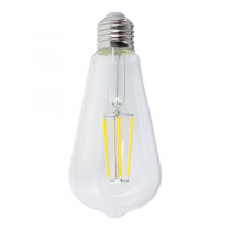 indigo-dona 3 led 6w e27 810lm 2700k dim (e27led6st64wwd)
