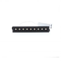 indigo-dots 16w 3000k 1400lm 45° dim noir mat (do498ww05)