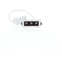 indigo-dots 6w 3000k 470lm 45° dim blanc mat (do496ww30)