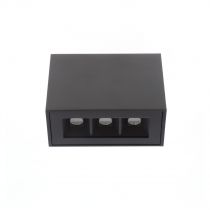 indigo-dots c 6w 3000k 470lm 45° dim noir mat (wa248ww05)