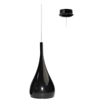 indigo-drop 360 e27 max40w led/cla/eco noir (ki00105)