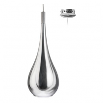 indigo-drop 520 e27 max40w led/cla/eco chrome mat (ki00209)