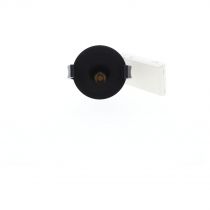 indigo-duca 7w 2700k 24° dim noir mat (do380sw05)