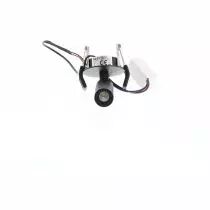 indigo-eddy rx 2w 3000k 205lm 25° noir mat (do509ww05)