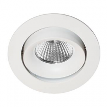 indigo-eko rdx 9w 940lm 3000k 38° ip44 dim blanc mat (do214ww30)