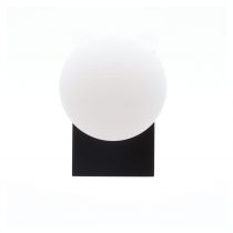 indigo-ella 4w 375lm 3000k ip44 180° noir mat (wa252ww05)