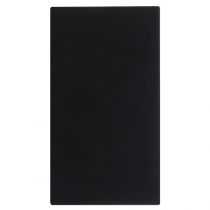 indigo-embout de finition noir mat (tr25505)