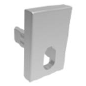 indigo-embouts perces 2pc aluminium (pr11652)