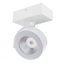 indigo-eole 1 10w 1000lm 3000k 36° dim blanc mat (wa13730)