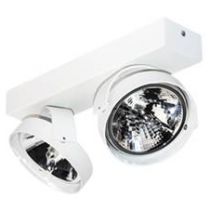 indigo-eos295 g53 applique 2x50w ar111 blanc (eos221)