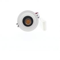 indigo-gari power 13w 2700k 15° dim blanc mat (do391sw30)
