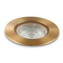 indigo-gl040 2,2-4,6w 3000k 40° ip68 laiton antique (gl040awbx30)