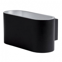 indigo-glam 90 10w 1010lm 3000k noir mat - argent (wa175ww17)
