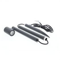 indigo-gunzy p 8w 760lm 3000k 38° ip66 anthracite (ou18724)