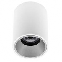 indigo-happy 1 7w 3000k 600lm 40° blanc mat - argent (wa219ww53)