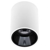 indigo-happy 1 7w 3000k 600lm 40° blanc mat - chrome noir (wa219ww22)