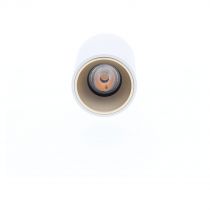 indigo-happy 1 7w 3000k 600lm 40° dim blanc mat - champagne (wa238ww49)
