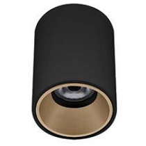 indigo-happy 1 7w 3000k 600lm 40° noir mat - champagne (wa219ww08)