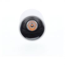 indigo-happy 2 13w 3000k 1155lm 40° dim blanc mat - chrome noir (wa239ww22)
