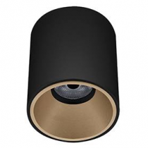 indigo-happy 2 13w 3000k 1155lm 40° noir mat - champagne (wa220ww08)