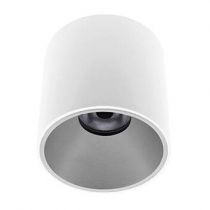 indigo-happy 3 18w 3000k 1570lm 40° dim blanc mat - argent (wa240ww53)