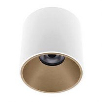indigo-happy 3 18w 3000k 1570lm 40° dim blanc mat - champagne (wa240ww49)