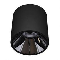 indigo-happy 3 18w 3000k 1570lm 40° dim noir mat - chrome noir (wa240ww23)