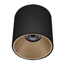 indigo-happy 3 18w 3000k 1570lm 40° noir mat - champagne (wa221ww08)