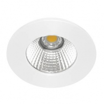 indigo-hd1014 r 6w 760lm 3000k 38° ip65 blanc mat (hd1014r30)