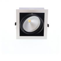 indigo-iza 1 sdx 24w 3360lm 60° dim blanc mat (do53130)