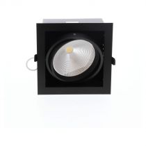 indigo-iza 1 sdx 24w 3360lm 60° dim noir mat (do53105)