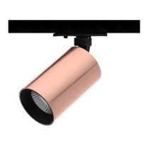 indigo-jack t 10w 1120lm 38° dim noir mat - or rose (tr42806)
