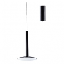 indigo-kaleide 7,5w 550lm 3000k 40° dim noir-blanc (su142ww39)