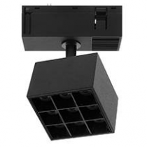 indigo-karo 1 7w 4000k 1250lm 30° noir mat (tr360nw05)