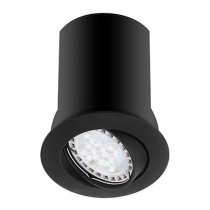 indigo-kit rt1014 rdx gu10 5w 450lm 2700k dim noir (do276ww05)