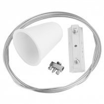 indigo-kit suspension l:200cm blanc (tr14431)