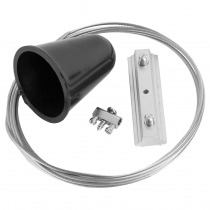 indigo-kit suspension l:200cm noir (tr14430)