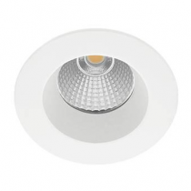indigo-lary rd 9w 1100lm 4000k 38° ip65 dim blanc mat (do442nw30)
