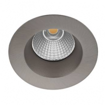 indigo-lary rd 9w 1100lm 4000k 38° ip65 dim nickel satiné (do442nw21)