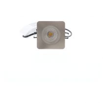 indigo-lary sd 9w 1050lm 3000k 38° ip65 dim nickel satiné (do443ww21)