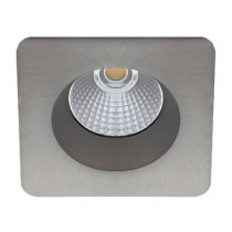 indigo-lary sd 9w 1100lm 4000k 38° ip65 dim nickel satiné (do443nw21)